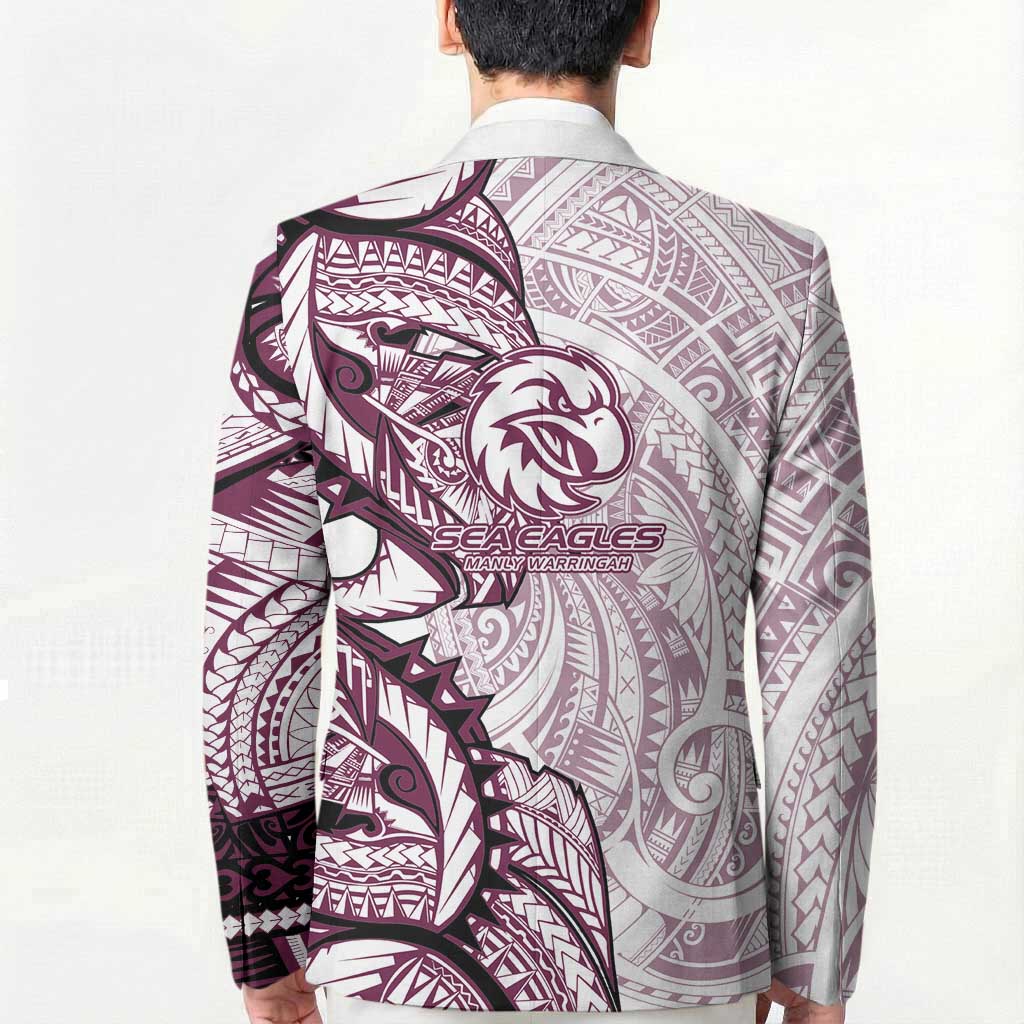 Sea Eagles Blazer Polynesian Tribal Tattoo Pacific Sport Art
