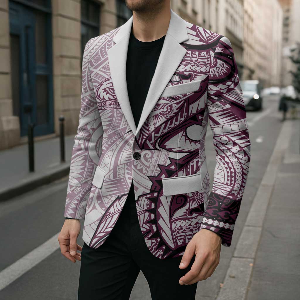 Sea Eagles Blazer Polynesian Tribal Tattoo Pacific Sport Art