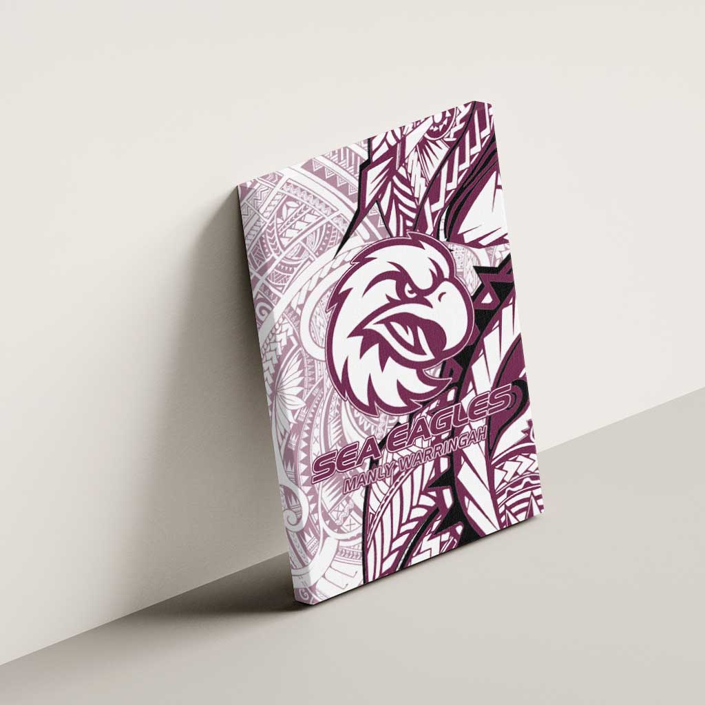 Sea Eagles Canvas Wall Art Polynesian Tribal Tattoo Pacific Sport Art