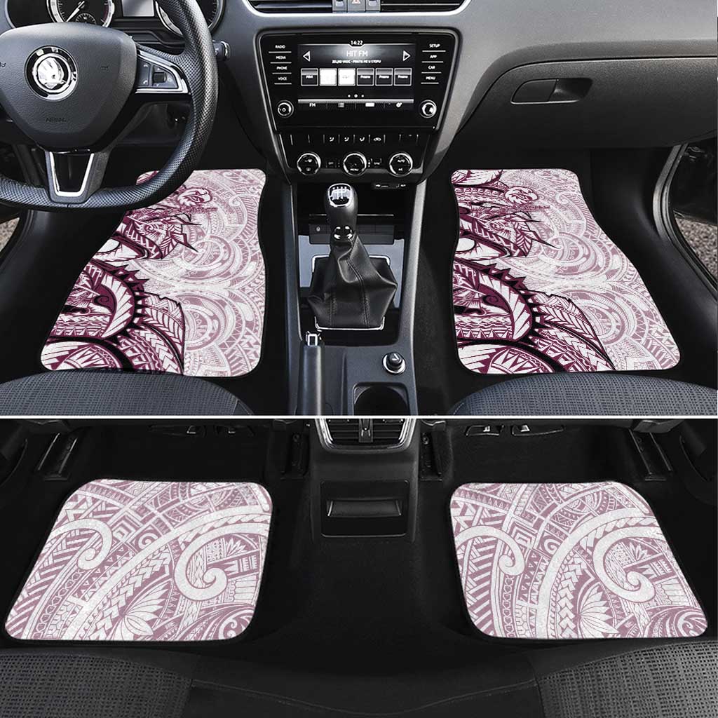Sea Eagles Car Mats Polynesian Tribal Tattoo Pacific Sport Art