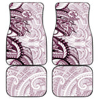 Sea Eagles Car Mats Polynesian Tribal Tattoo Pacific Sport Art