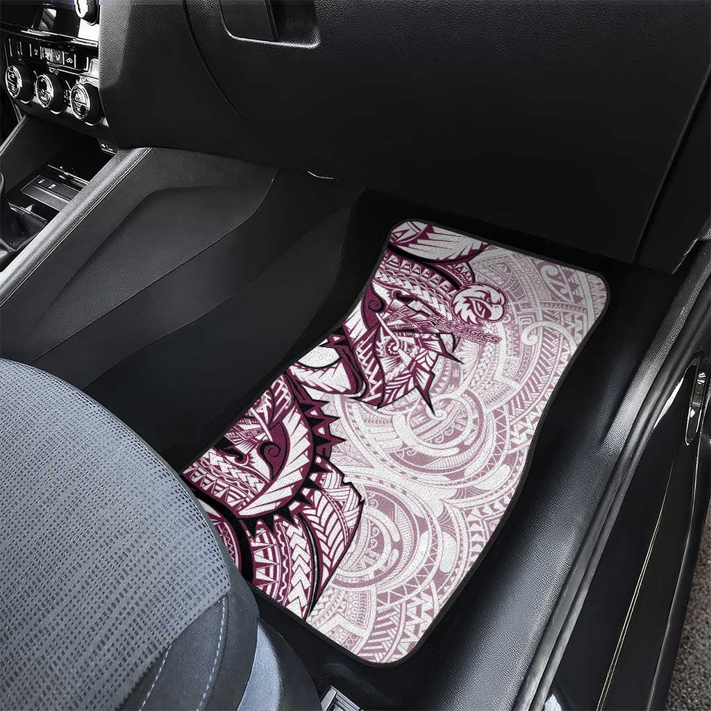 Sea Eagles Car Mats Polynesian Tribal Tattoo Pacific Sport Art