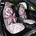 Sea Eagles Car Seat Cover Polynesian Tribal Tattoo Pacific Sport Art