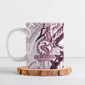 Sea Eagles Ceramic Mug Polynesian Tribal Tattoo Pacific Sport Art
