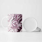 Sea Eagles Ceramic Mug Polynesian Tribal Tattoo Pacific Sport Art