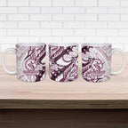 Sea Eagles Ceramic Mug Polynesian Tribal Tattoo Pacific Sport Art