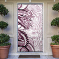 Sea Eagles Door Cover Polynesian Tribal Tattoo Pacific Sport Art