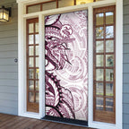 Sea Eagles Door Cover Polynesian Tribal Tattoo Pacific Sport Art