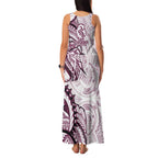 Sea Eagles Family Matching Tank Maxi Dress and Hawaiian Shirt Polynesian Tribal Tattoo Pacific Sport Art