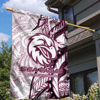 Sea Eagles Garden Flag Polynesian Tribal Tattoo Pacific Sport Art