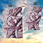 Sea Eagles Garden Flag Polynesian Tribal Tattoo Pacific Sport Art