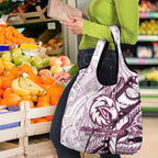 Sea Eagles Grocery Bag Polynesian Tribal Tattoo Pacific Sport Art