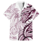 Sea Eagles Hawaiian Shirt Polynesian Tribal Tattoo Pacific Sport Art