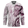 Sea Eagles Hockey Jersey Polynesian Tribal Tattoo Pacific Sport Art