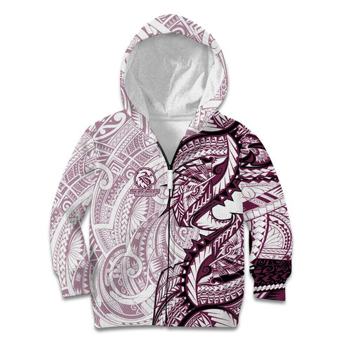 Sea Eagles Kid Hoodie Polynesian Tribal Tattoo Pacific Sport Art