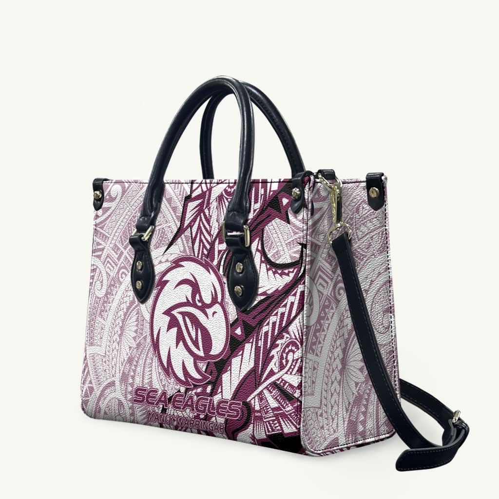 Sea Eagles Leather Bag Polynesian Tribal Tattoo Pacific Sport Art