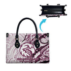 Sea Eagles Leather Bag Polynesian Tribal Tattoo Pacific Sport Art