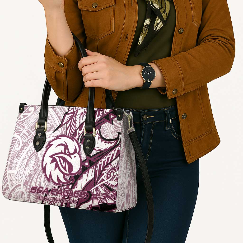 Sea Eagles Leather Bag Polynesian Tribal Tattoo Pacific Sport Art