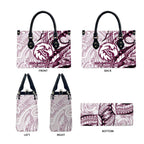 Sea Eagles Leather Bag Polynesian Tribal Tattoo Pacific Sport Art
