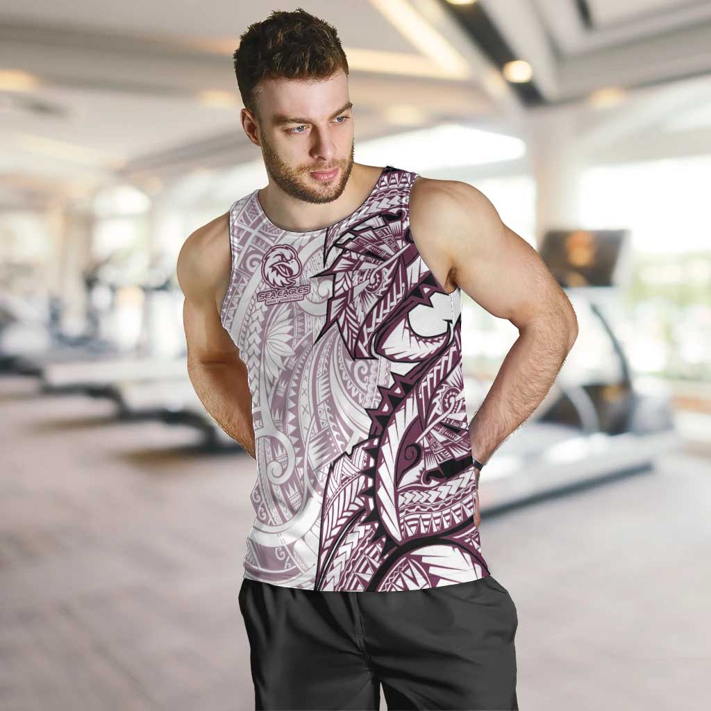 Sea Eagles Men Tank Top Polynesian Tribal Tattoo Pacific Sport Art