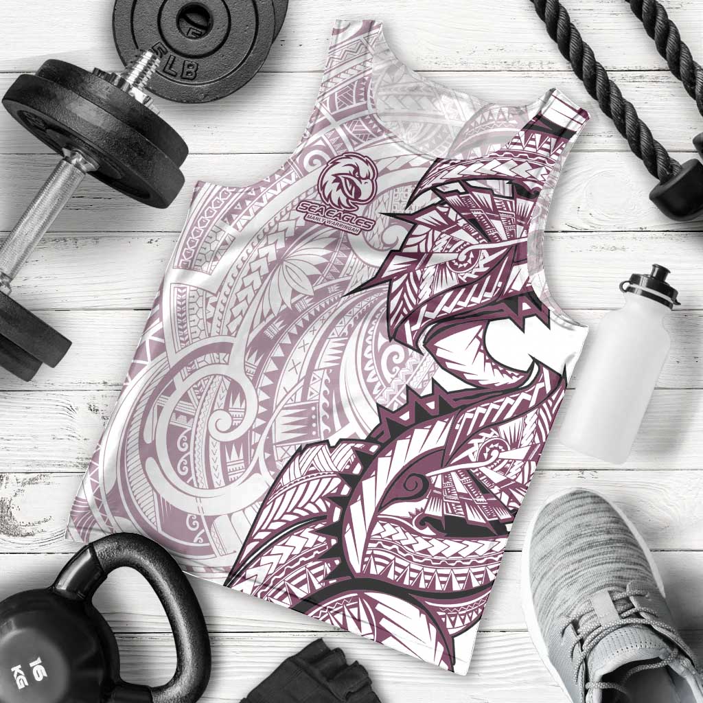 Sea Eagles Men Tank Top Polynesian Tribal Tattoo Pacific Sport Art