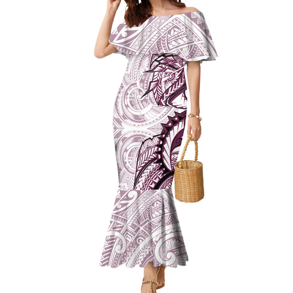 Sea Eagles Mermaid Dress Polynesian Tribal Tattoo Pacific Sport Art