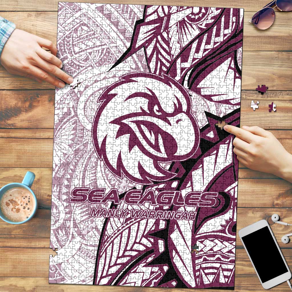 Sea Eagles Puzzle Polynesian Tribal Tattoo Pacific Sport Art