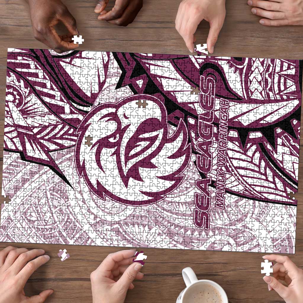 Sea Eagles Puzzle Polynesian Tribal Tattoo Pacific Sport Art