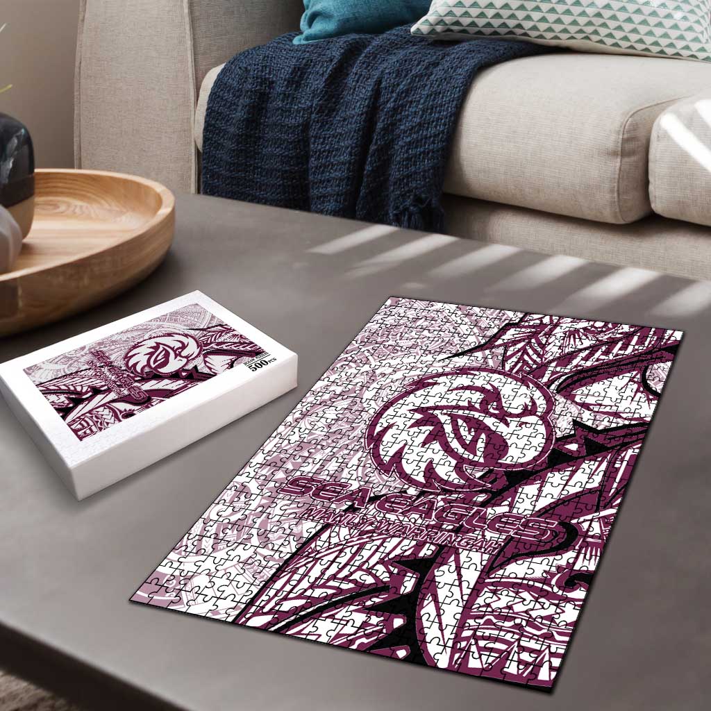 Sea Eagles Puzzle Polynesian Tribal Tattoo Pacific Sport Art