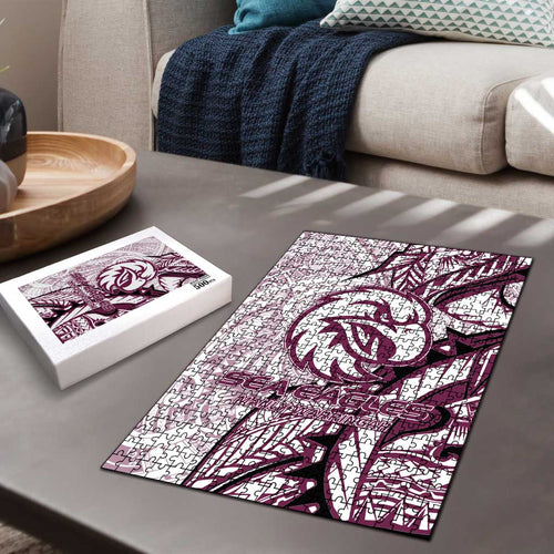 Sea Eagles Puzzle Polynesian Tribal Tattoo Pacific Sport Art