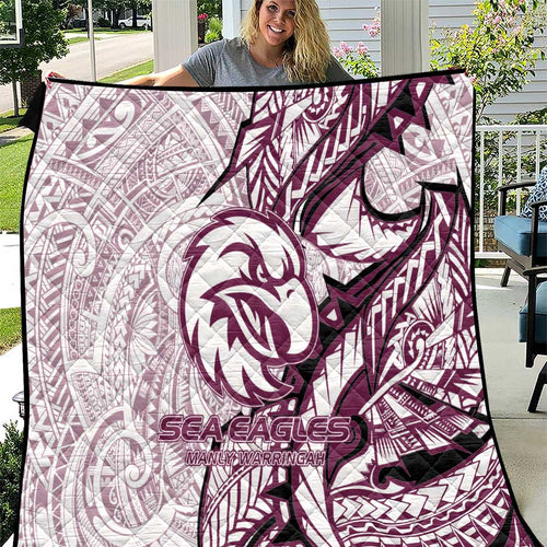 Sea Eagles Quilt Polynesian Tribal Tattoo Pacific Sport Art