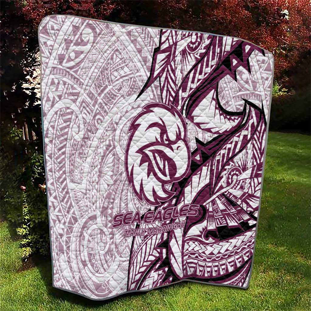 Sea Eagles Quilt Polynesian Tribal Tattoo Pacific Sport Art