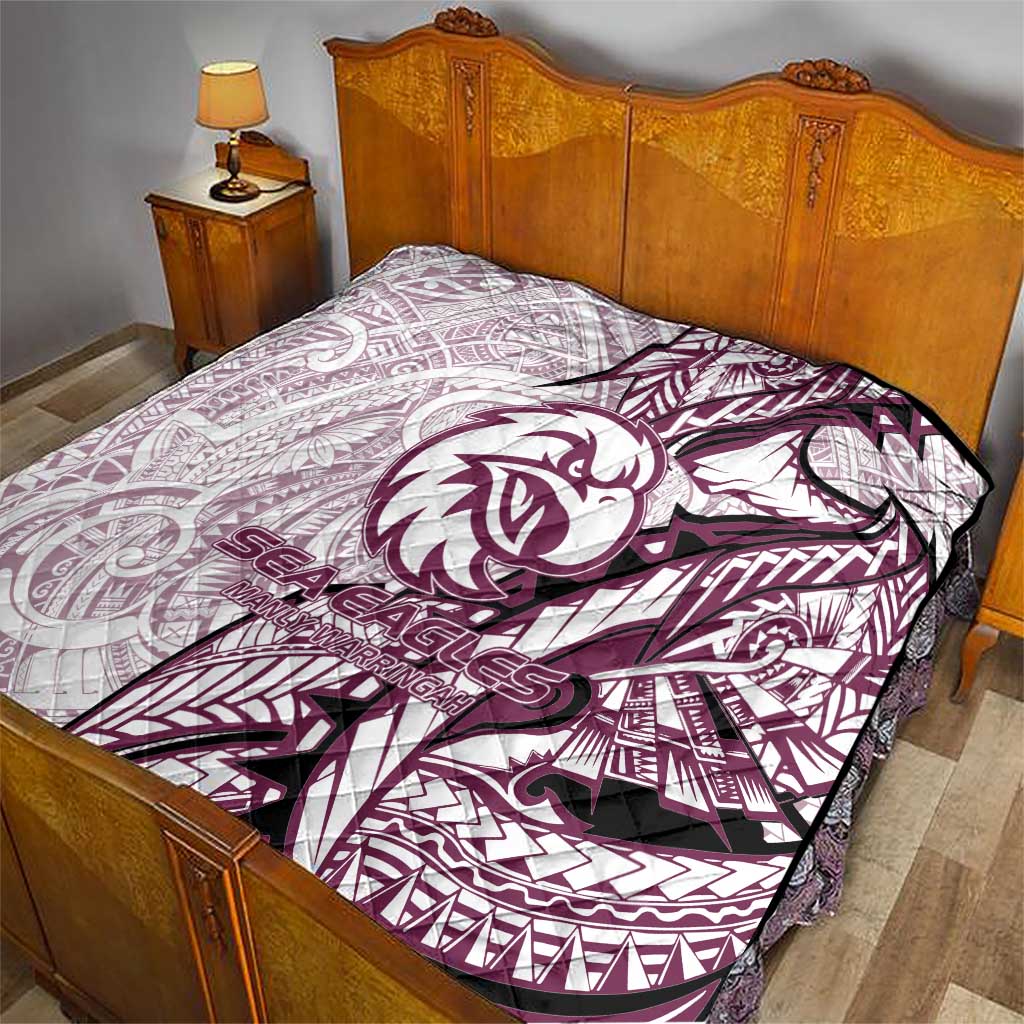 Sea Eagles Quilt Polynesian Tribal Tattoo Pacific Sport Art