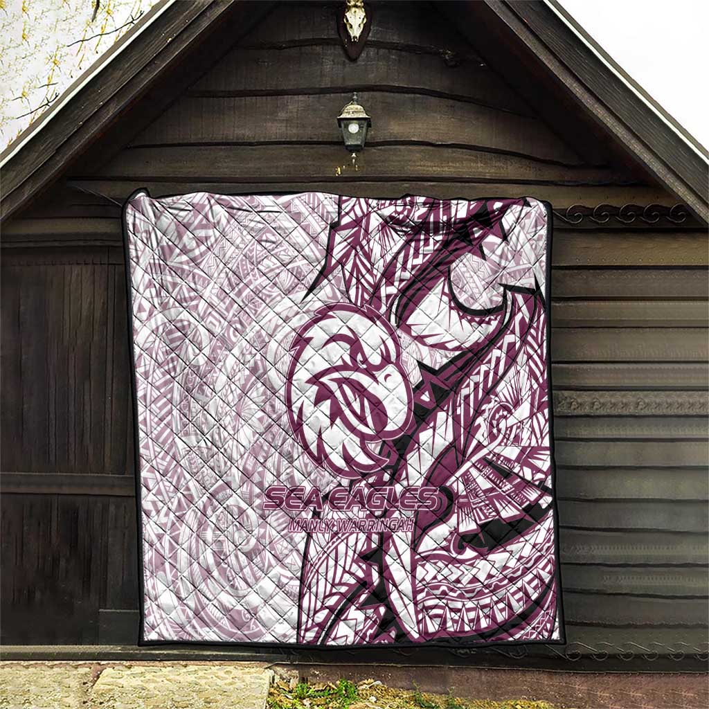 Sea Eagles Quilt Polynesian Tribal Tattoo Pacific Sport Art