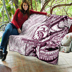 Sea Eagles Quilt Polynesian Tribal Tattoo Pacific Sport Art
