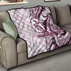 Sea Eagles Quilt Polynesian Tribal Tattoo Pacific Sport Art