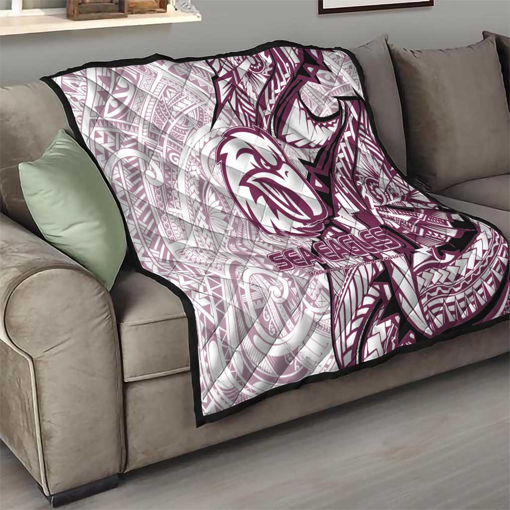 Sea Eagles Quilt Polynesian Tribal Tattoo Pacific Sport Art