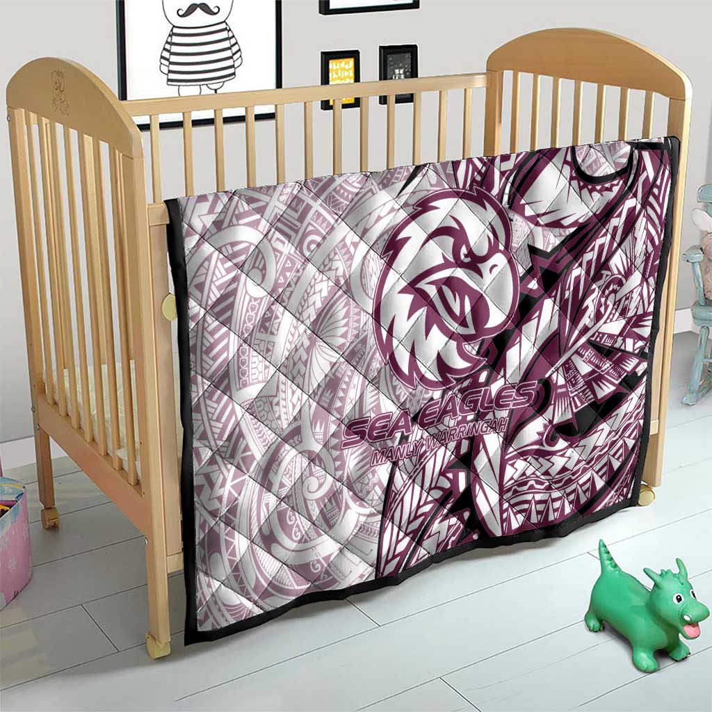 Sea Eagles Quilt Polynesian Tribal Tattoo Pacific Sport Art