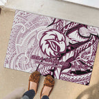 Sea Eagles Rubber Doormat Polynesian Tribal Tattoo Pacific Sport Art