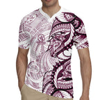 Sea Eagles Rugby Jersey Polynesian Tribal Tattoo Pacific Sport Art