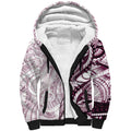 Sea Eagles Sherpa Hoodie Polynesian Tribal Tattoo Pacific Sport Art