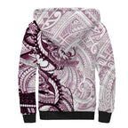 Sea Eagles Sherpa Hoodie Polynesian Tribal Tattoo Pacific Sport Art