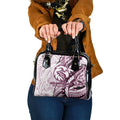 Sea Eagles Shoulder Handbag Polynesian Tribal Tattoo Pacific Sport Art
