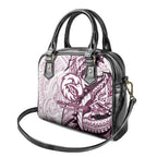 Sea Eagles Shoulder Handbag Polynesian Tribal Tattoo Pacific Sport Art