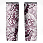 Sea Eagles Skinny Tumbler Polynesian Tribal Tattoo Pacific Sport Art