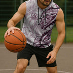 Sea Eagles Sleeveless Hoodie Polynesian Tribal Tattoo Pacific Sport Art