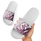 Sea Eagles Slide Sandals Polynesian Tribal Tattoo Pacific Sport Art