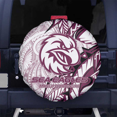 Sea Eagles Spare Tire Cover Polynesian Tribal Tattoo Pacific Sport Art