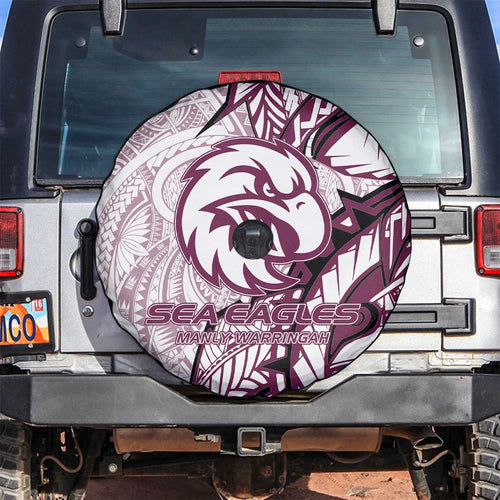 Sea Eagles Spare Tire Cover Polynesian Tribal Tattoo Pacific Sport Art