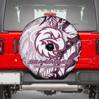 Sea Eagles Spare Tire Cover Polynesian Tribal Tattoo Pacific Sport Art